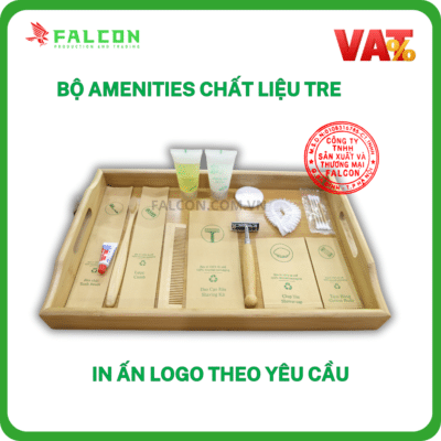 Bộ đồ dùng khách sạn tre cao cấp