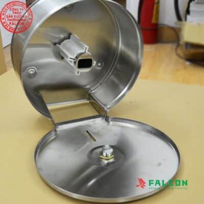Hộp giấy vệ sinh chất liệu inox loại lớn