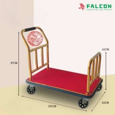 Xe chở hành lý chữ L được Falcon cung cấp có kích thước rộng rãi