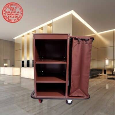 Xe dọn phòng tạo sự chuyên nghiệp cho khách sạn, làm tăng chất lượng dịch vụ