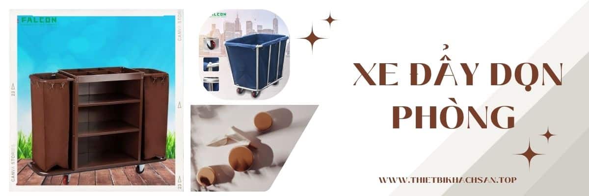 Banner xe dọn buồng phòng