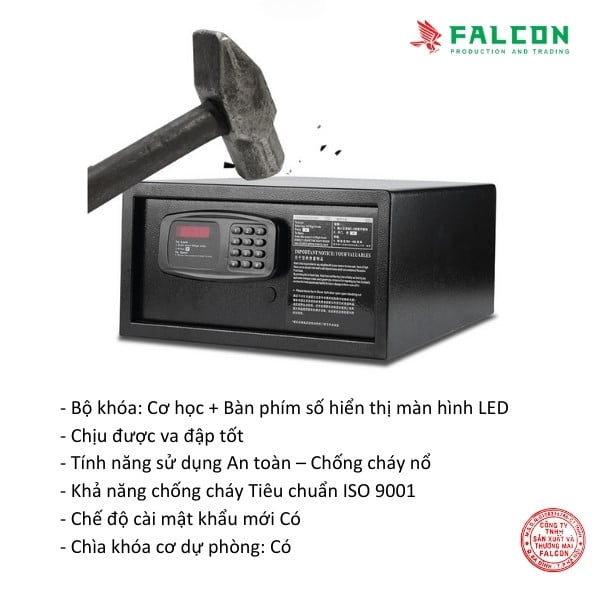 Công dụng bảo mật an toàn đỉnh cao của két sắt mini