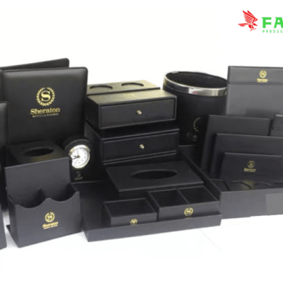 Đồ da khách sạn đa dạng mẫu mã sản phẩm