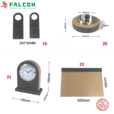 Đồ da khách sạn in ấn logo thương hiệu