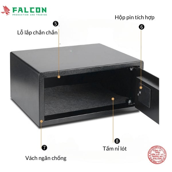 Cấu tạo hiện đại, bảo mật cao, chất lượng tốt