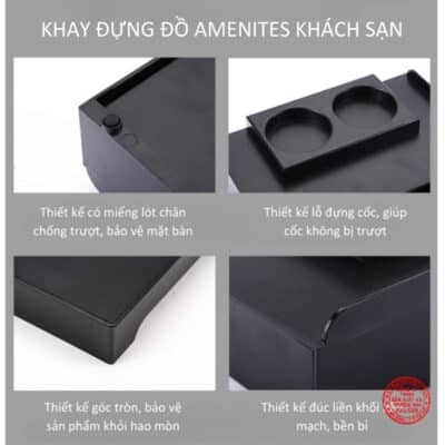 Tìm hiểu một số đặc điểm của khay amenities dùng trong khách sạn