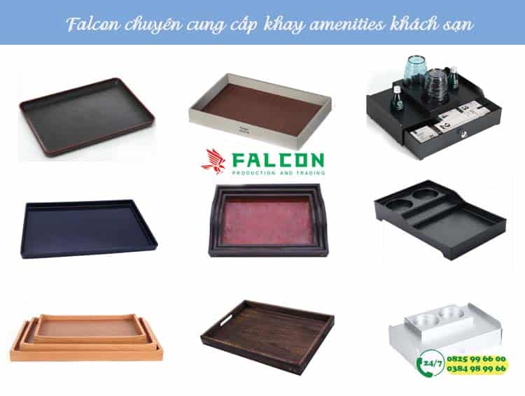 Khay amenities khách sạn, đa dạng mẫu mã