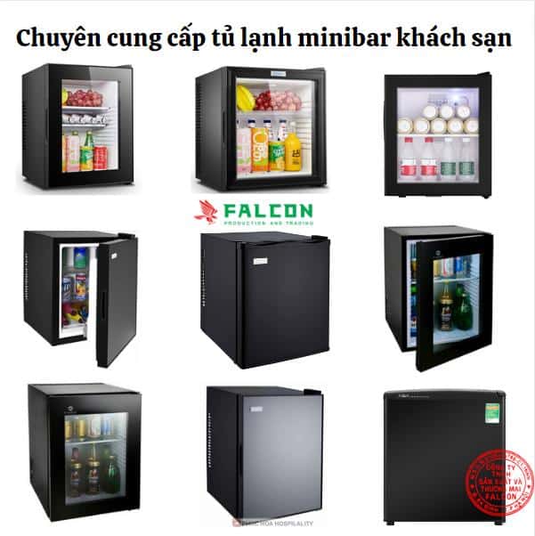 Tủ lạnh khách sạn thiết bị cần thiết trong buồng phòng