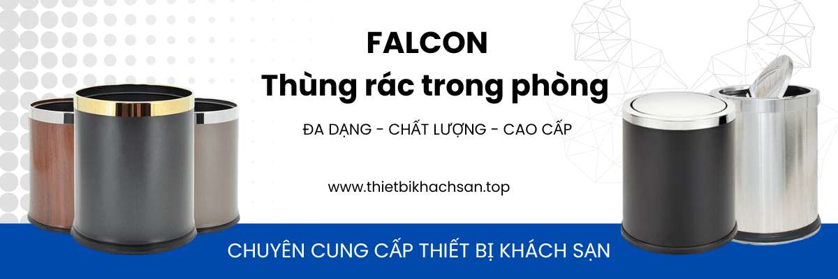 Thùng rác dùng trong khách sạn nhà nghỉ