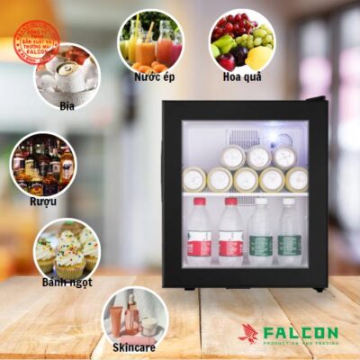 Tủ lạnh cánh kính thiết kế nhỏ gọn chất lượng tốt