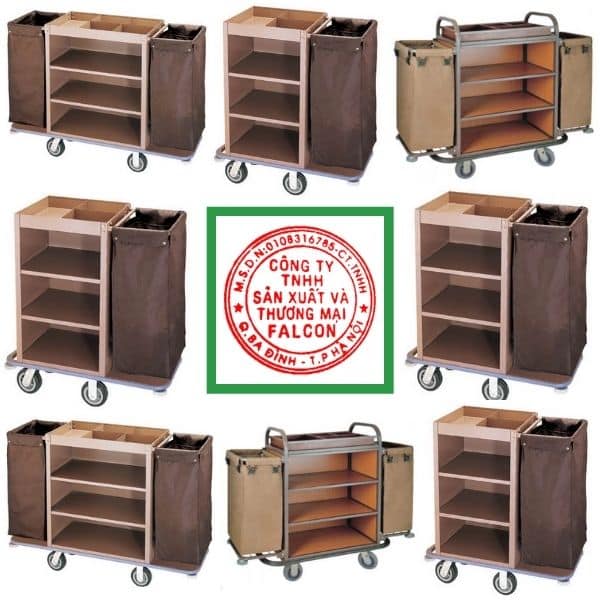 Falcon cung cấp đa dạng  mẫu mã xe dọn buồng phòng khách sạn