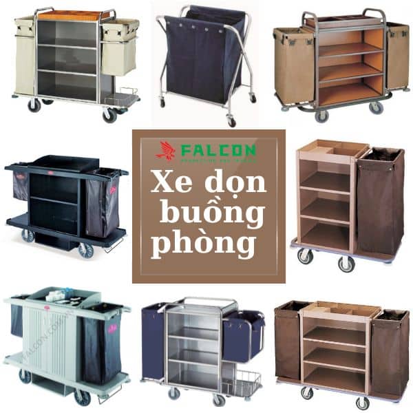 Tổng hợp những mẫu xe dọn phòng khách sạn được ưu chuộng nhất hiện nay