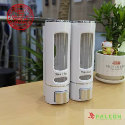 Bình đựng dầu gội sữa tắm được thiết kế đẹp, mang lại sự tiện dụng