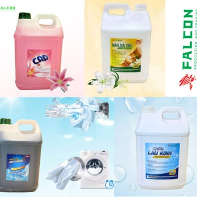 Can dầu gội sữa tắm nước giặt 10 lít được Falcon cung cấp giá rẻ