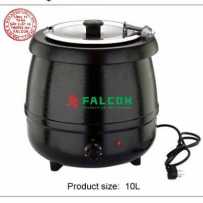 Nồi hâm soup buffet điện giữ nóng soup thơm ngon trong nhà hàng, khách sạn