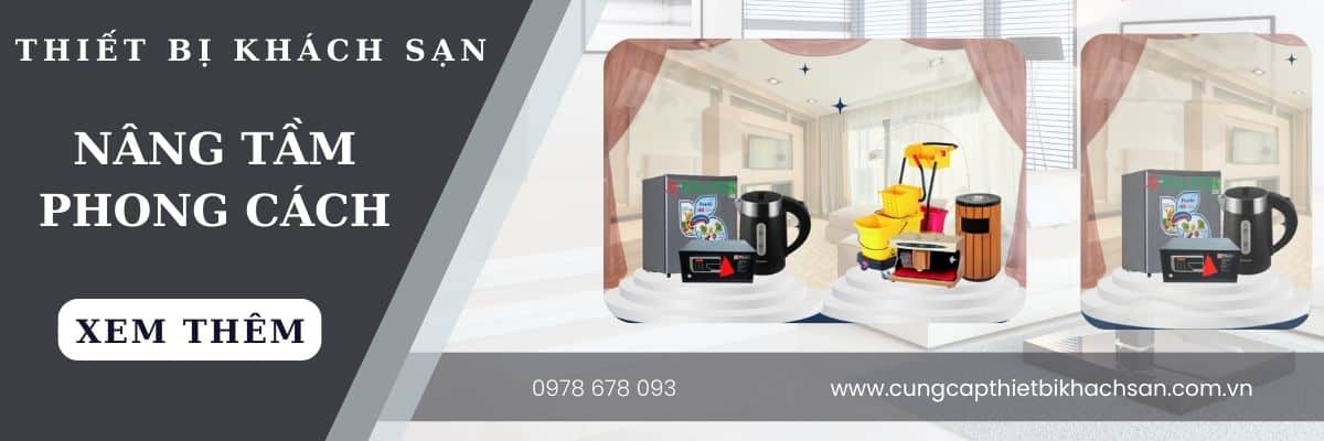 Banner thiết bị khách sạn