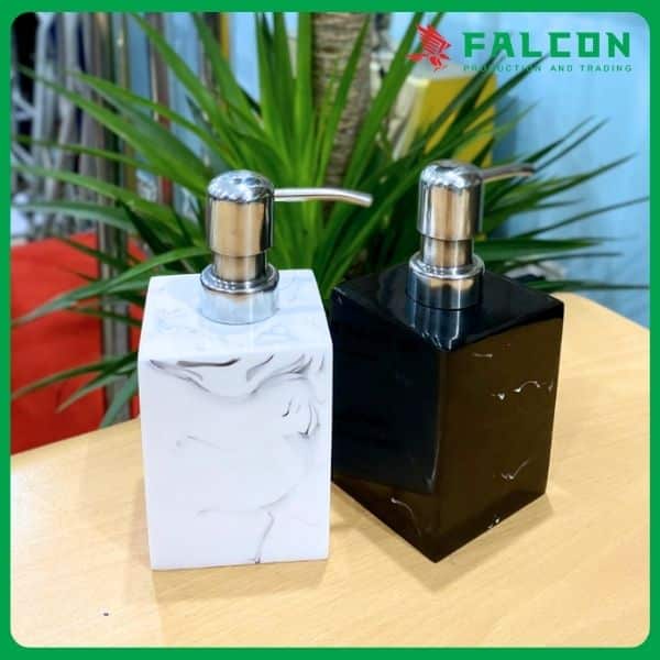 Falcon cung cấp bình đựng dung dịch sữa tắm dầu gội, nhựa meca cao cấp