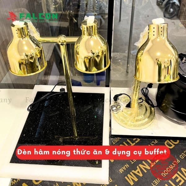 Falcon cung cấp đa dạng các mẫu đèn hâm nóng thức ăn buffet cho tiệc nhà hàng, khách sạn