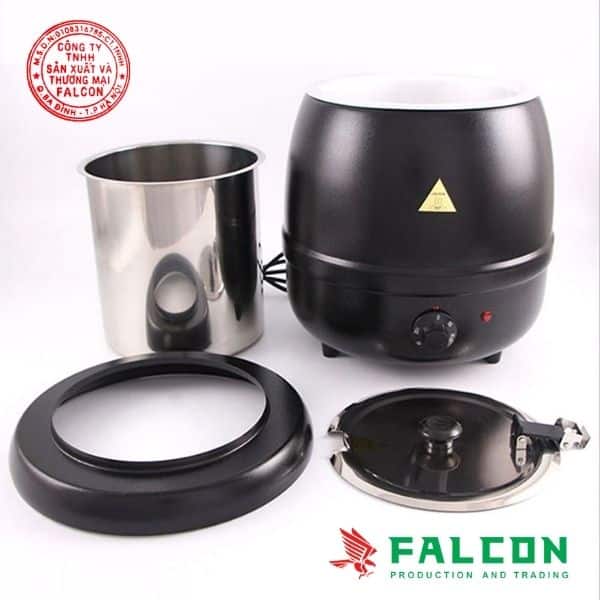 Nồi hâm soup buffet điện Falcon chất lượng cao, an toàn và dễ sử dụng
