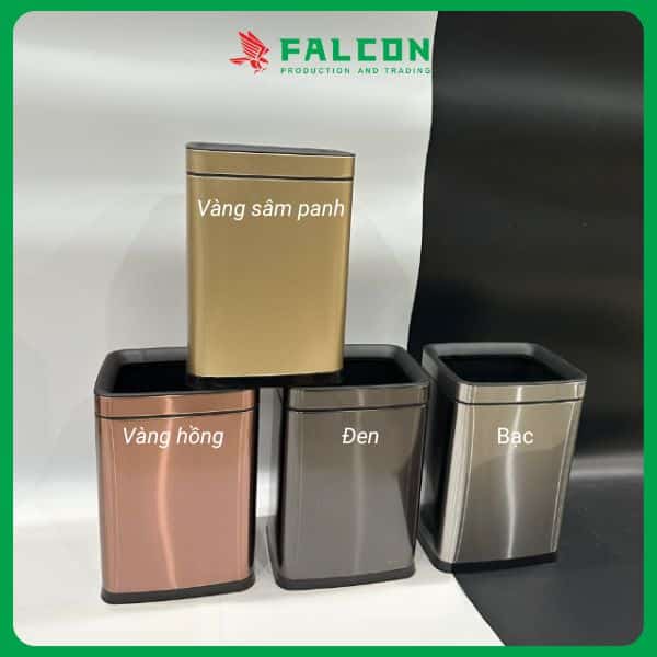 Thùng rác trong phòng khách sạn, thùng rác nano không nắp