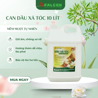 Can đựng dầu xả tóc 10 lít, tiết kiệm chi phí và tiện lợi cho khách sạn, spa,...