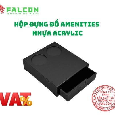 Hộp đựng đồ amenities khách sạn nhựa acrylic