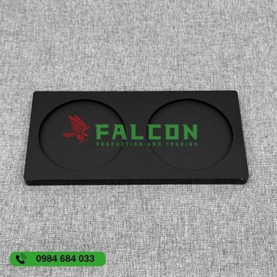 Khay úp cốc acrylic khách sạn cao cấp, thiết kế tinh tế và sang trọng.