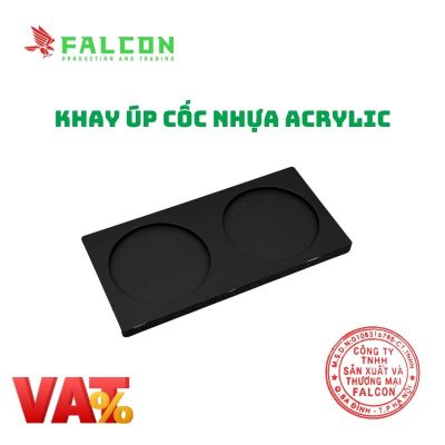 Khay úp cốc acrylic khách sạn